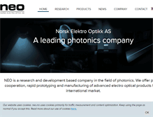 Tablet Screenshot of neo.no