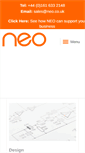 Mobile Screenshot of neo.co.uk