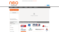 Desktop Screenshot of neo.co.mu